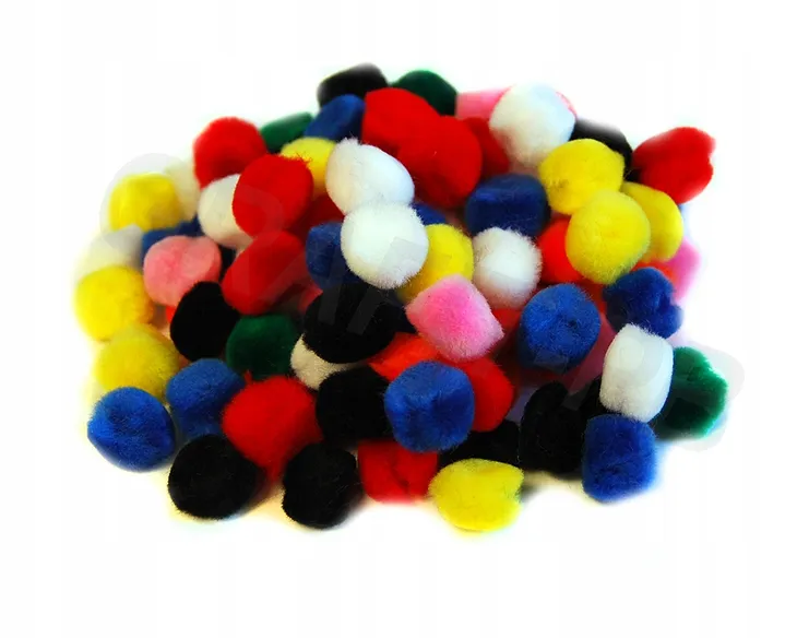 pompony-szare-10mm-100szt-marka-brewis