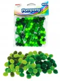 pompony-zielone-10mm-100szt-waga-z-opakowaniem-0-05-kg