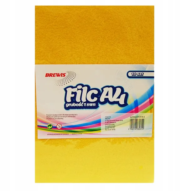 filc-a4-zolty-1mm-10szt-rodzaj-filce