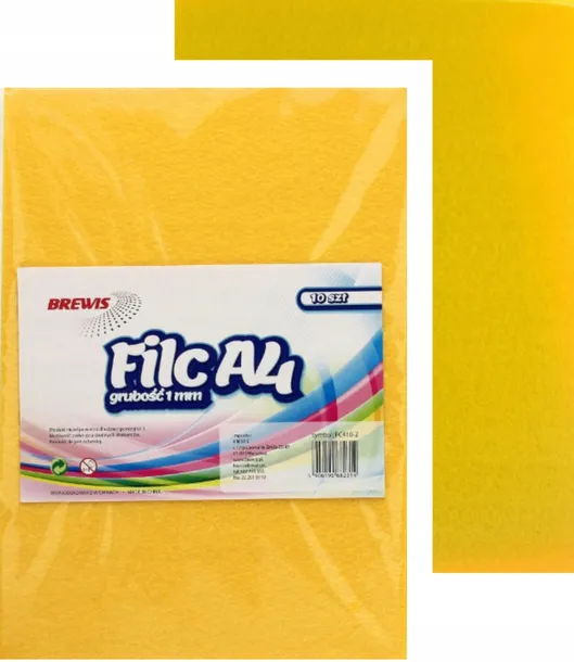 filc-a4-zolty-1mm-10szt-kolor-odcienie-zoltego-i-zlota