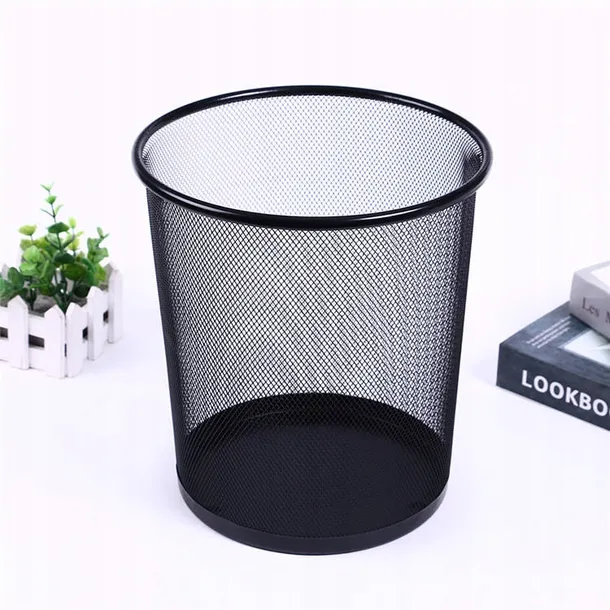 kosz-okragly-maly-czarny-pojemnosc-10-l