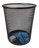 kosz-okragly-czarny-stan-nowy