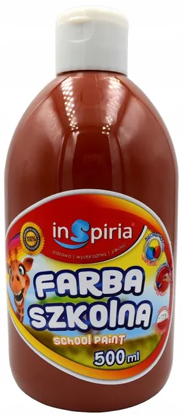 farba-szkolna-brazowa-500ml-marka-inspiria