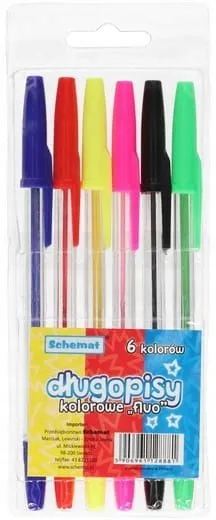 dlugopisy-fluorescencyjne-6-kolorow-schemat-marka-schemat