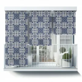 zewnetrzna-roleta-ochronna-dekoracyjna-kafelki-z-kwiatowym-wzorem-60x180-cm