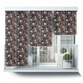 przeciwsloneczna-roleta-zewnetrzna-kwiaty-ptaki-liscie-galezie-100x180-cm
