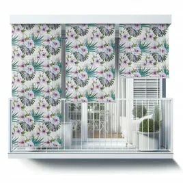 roleta-na-balkonowa-tarasowa-na-patio-kwiaty-i-liscie-tropikalne-50x290-cm