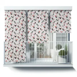 ozdobna-foto-roleta-zewnetrzna-z-foto-nadrukiem-dekoracyjnym-koguty-50x180