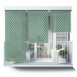 ozdobna-roleta-zewnetrzna-na-balkon-dekor-krople-wody-w-rzedach-50x290-cm