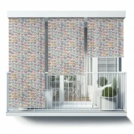 ozdobna-roleta-zewnetrzna-ze-wzorem-dekoracyjnym-kolorowe-kotki-50x290-cm