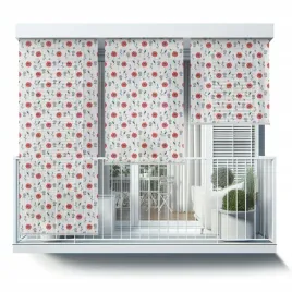 dekoracyjna-foto-roleta-zagiel-na-balkon-taras-czerwone-drobne-maki-120x180