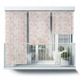 roleta-ekranowa-roleta-zewnetrzna-markiza-pionowa-kolorowe-kropki-60x180-cm