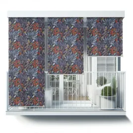 ozdobna-roleta-zewnetrzna-na-balkon-dekor-100x290-jarzebina-i-liscie-wzor