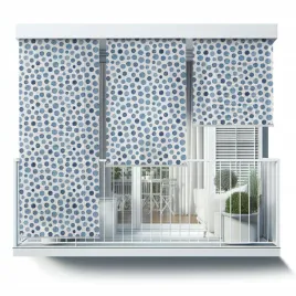 roleta-zewnetrzna-na-balkon-niebieskie-kropki-na-bialym-tle-150-cm-x-180-cm