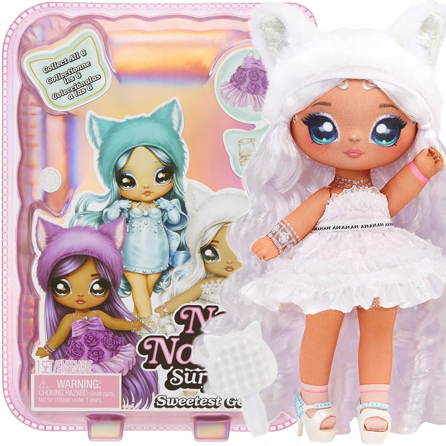 Nanana♡ NaNaNa Surprise Sweetest Gems Lalka April Sparkles Diament