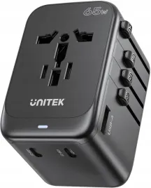 unitek-p1122abk01-ladowarka-podrozna-eu-us-uk-aus-pd-65-w