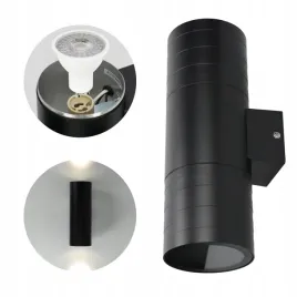 kinkiet-scienny-ava-5-dwustronny-okragly-czarny-wodoodporny-gu10-do-ogrodu