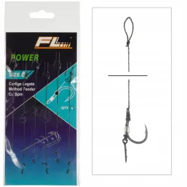 haczyki-8-z-przyponem-method-feeder-igla-bagnet-plecionka-do-metody-6-szt