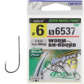 haczyki-owner-worm-bh-round-nr-6-bn-z-oczkiem-do-bocznego-troka-9-sztuk