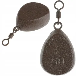 ciezarek-karpiowy-50-g-plaska-gruszka-z-kretlikiem-do-wywozki-brazowy