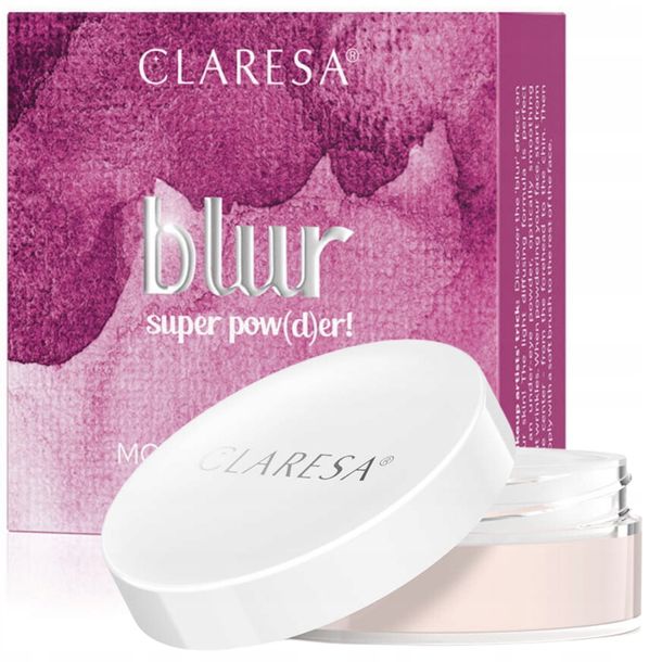 Фото - Пудра й рум'яна Claresa sypki puder do twarzy BLUR SUPER POWDER 