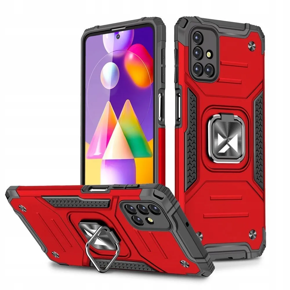plecki-etui-wozinsky-do-samsung-galaxy-m31s-ring-armor-czerwony-stan-nowy