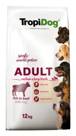 tropidog-premium-adult-medium-large-beef-12kg