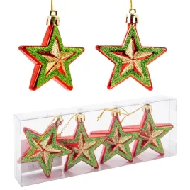 plastikowe-gwiazdki-choinkowe-4-szt-zawieszki-bombki-na-choinke-czerwone