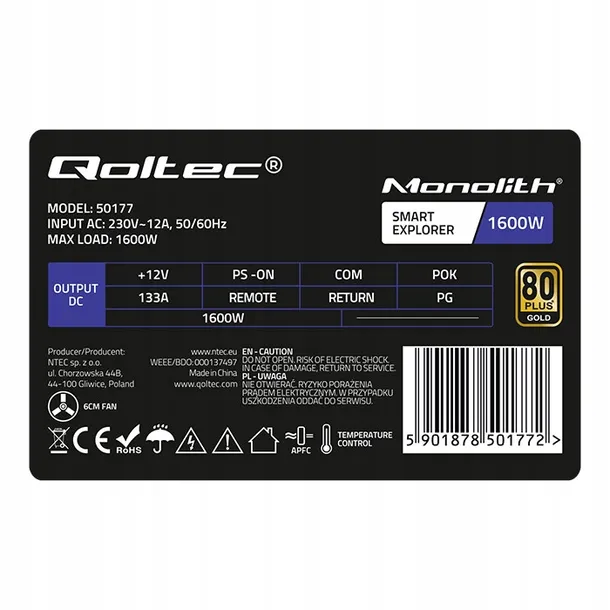 qoltec-zasilacz-pci-e-smart-1600w-80-plus-gold-data-mining-certyfikat-80-plus-gold