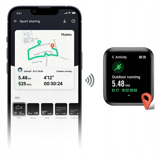 smartwatch-maimo-watch-flow-czarny-system-operacyjny-android