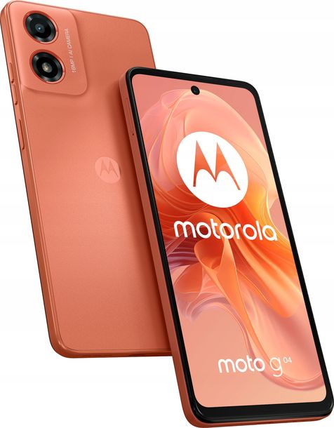 ﻿Smartfon Motorola Moto G04 4 GB / 128 GB 4G (LTE) pomarańczowy