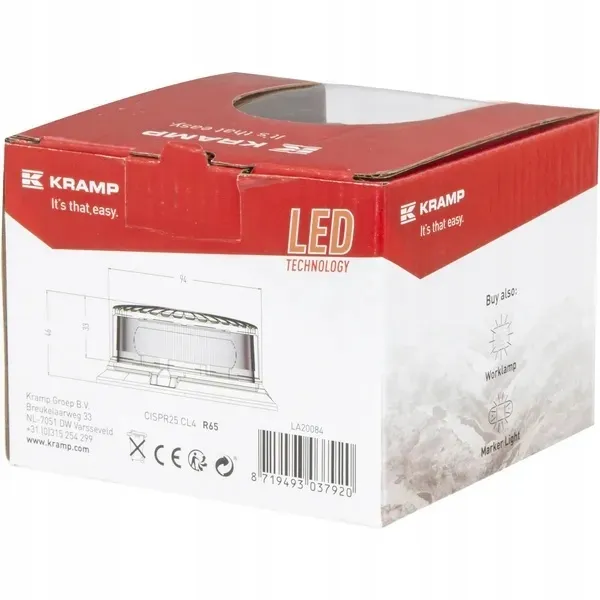 lampa-ostrzegawcza-led-kramp-23w-9-programow-sync-stan-nowy