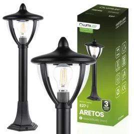 lampa-ogrodowa-zewnetrzna-stojaca-latarnia-slupek-60cm-led-e27-czarna-ip44