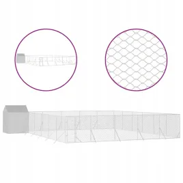 kojec-dla-psa-z-dachem-srebrny-12x12x25-m-stal-galwanizowana