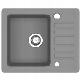 granitowy-zlewozmywak-jednokomorowy-szary