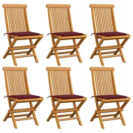 krzesla-ogrodowe-z-bordowymi-poduszkami-6-szt-