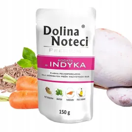 dolina-noteci-mokra-karma-dla-psa-premium-saszetka-bogata-w-indyka-150g