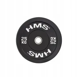 talerz-olimpijski-bumper-25-kg-czarny-hms-bbr25