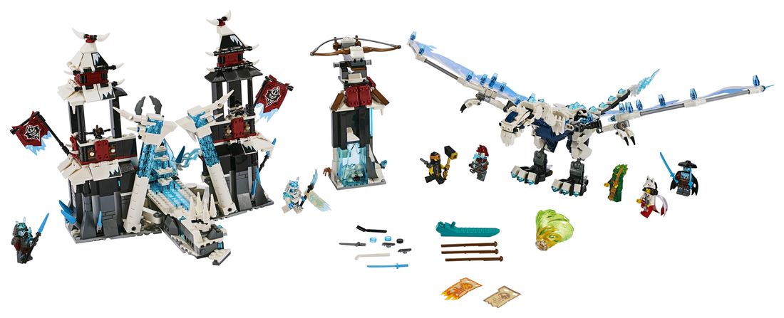 Klocki LEGO Ninjago Zestaw Zamek Zapomnianego Cesarza 70678