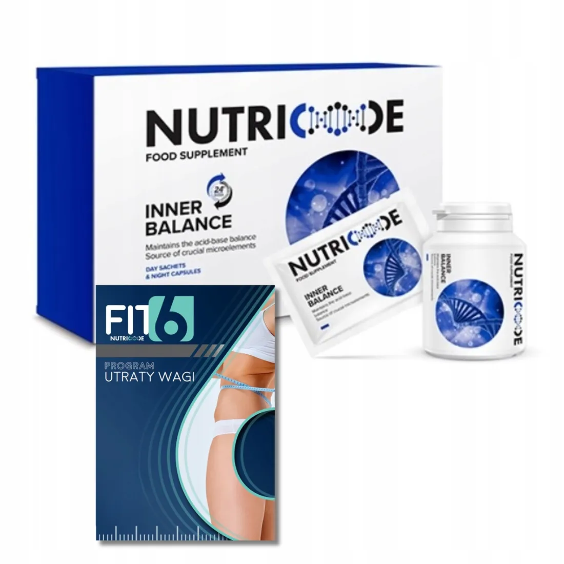 Suplement diety FM Nutricode Inner Balance FIT6 - Krok I