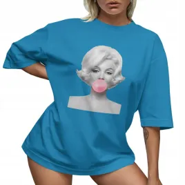 modna-sukienka-damska-mini-krotka-koszulka-oversize-na-lato-duzo-wzorow-xxl