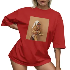 modna-sukienka-damska-mini-krotka-koszulka-oversize-na-lato-duzo-wzorow-xxl