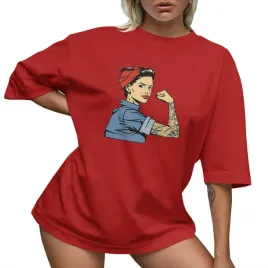 modna-sukienka-damska-mini-krotka-koszulka-oversize-na-lato-duzo-wzorow-xxl