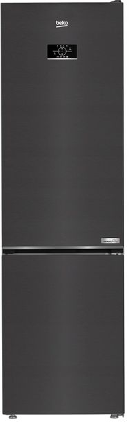 ﻿Lodówka BEKO No frost 203.5cm HarvestFresh, AeroFlow Ciemny INOX 355 l