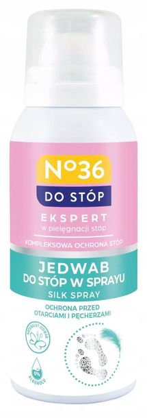 Zdjęcia - Kremy i toniki Silk ﻿NO36 Dezodorant jedwab do stóp w sprayu NA OTARCIA, PĘCHERZE, 75 ml 