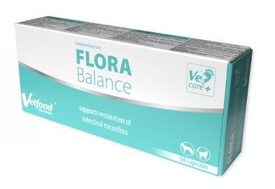 Фото - Ліки й вітаміни Flora ﻿Vetfood  Balance 60 kapsułek 