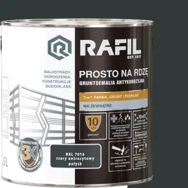 rafil-gruntoemalia-prosto-na-rdze-szary-antracytowy-ral-7016-polysk-25l