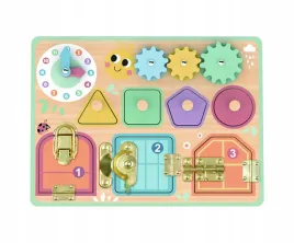 tooky-toy-tablica-manipulacyjna-zamki-zebatki-sorter-zegar