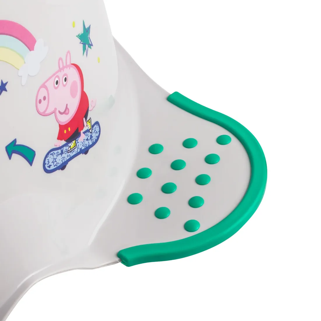 nocnik-tradycyjny-swinka-peppa-antyposlizgowy-szary-stan-nowy