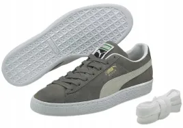 buty-trampki-sportowe-puma-suede-classic-xxi-40-szare-zamszowe-sneakersy